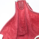 HERMES Evelyn 1MM Shoulder Bag Taurillon Leather Bordeaux Silver Auth 207820V-18