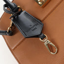 LOUIS VUITTON Cool Marly PM Hand Bag Leather Beige M51654 LV Auth 207821M-19