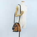 LOUIS VUITTON Cool Marly PM Hand Bag Leather Beige M51654 LV Auth 207821M-27