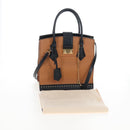 LOUIS VUITTON Cool Marly PM Hand Bag Leather Beige M51654 LV Auth 207821M-28