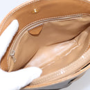 CELINE Macadam Shoulder Bag PVC Brown Gold Tone Auth 207831-24