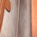 GUCCI Business Bag Leather Brown Gold Auth 207834-26