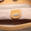 GUCCI Micro GG Supreme Shoulder Bag PVC Beige Gold 001 14 0934 Auth 207835-14