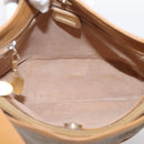 GUCCI Micro GG Supreme Shoulder Bag PVC Beige Gold 001 14 0934 Auth 207835-15