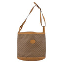 GUCCI Micro GG Supreme Shoulder Bag PVC Beige Gold 001 14 0934 Auth 207835-2