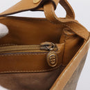 GUCCI Micro GG Supreme Shoulder Bag PVC Beige Gold 001 14 0934 Auth 207835-20