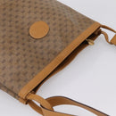 GUCCI Micro GG Supreme Shoulder Bag PVC Beige Gold 001 14 0934 Auth 207835-6