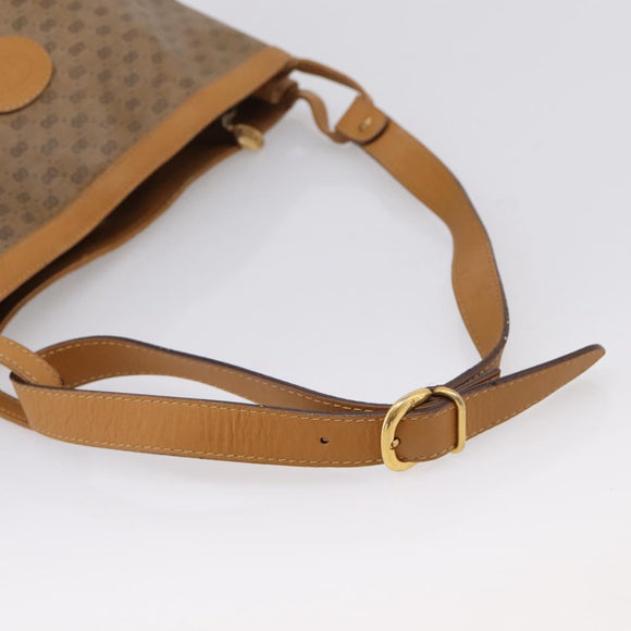 GUCCI Micro GG Supreme Shoulder Bag PVC Beige Gold 001 14 0934 Auth 207835