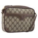 GUCCI GG Supreme Shoulder Bag PVC Beige Gold 007 115 6423 Auth 207837-1