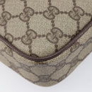 GUCCI GG Supreme Shoulder Bag PVC Beige Gold 007 115 6423 Auth 207837-14