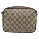 GUCCI GG Supreme Shoulder Bag PVC Beige Gold 007 115 6423 Auth 207837-3