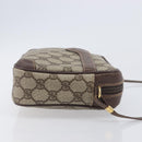 GUCCI GG Supreme Shoulder Bag PVC Beige Gold 007 115 6423 Auth 207837-4