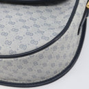 GUCCI Micro GG Supreme Shoulder Bag PVC Navy Gold 007 58 0074 Auth 207839-11