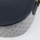 GUCCI Micro GG Supreme Shoulder Bag PVC Navy Gold 007 58 0074 Auth 207839-13
