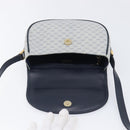 GUCCI Micro GG Supreme Shoulder Bag PVC Navy Gold 007 58 0074 Auth 207839-18