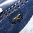 GUCCI Micro GG Supreme Shoulder Bag PVC Navy Gold 007 58 0074 Auth 207839-19