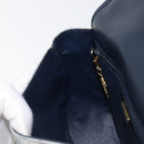 GUCCI Micro GG Supreme Shoulder Bag PVC Navy Gold 007 58 0074 Auth 207839-22