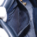 GUCCI Micro GG Supreme Shoulder Bag PVC Navy Gold 007 58 0074 Auth 207839-24