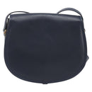 GUCCI Micro GG Supreme Shoulder Bag PVC Navy Gold 007 58 0074 Auth 207839-3