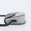 GUCCI Micro GG Supreme Shoulder Bag PVC Navy Gold 007 58 0074 Auth 207839-5