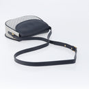 GUCCI Micro GG Supreme Shoulder Bag PVC Navy Gold 007 58 0074 Auth 207839-7
