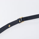GUCCI Micro GG Supreme Shoulder Bag PVC Navy Gold 007 58 0074 Auth 207839-9