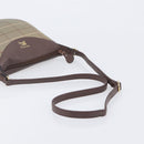 Burberrys Nova Check Shoulder Bag Canvas Brown Gold Auth 207840V-7