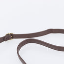 Burberrys Nova Check Shoulder Bag Canvas Brown Gold Auth 207840V-8