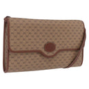 GUCCI Micro GG Supreme Shoulder Bag PVC Beige Gold 004 106 0146 Auth 207841-1