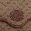 GUCCI Micro GG Supreme Shoulder Bag PVC Beige Gold 004 106 0146 Auth 207841-14