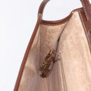 GUCCI Micro GG Supreme Shoulder Bag PVC Beige Gold 004 106 0146 Auth 207841-20