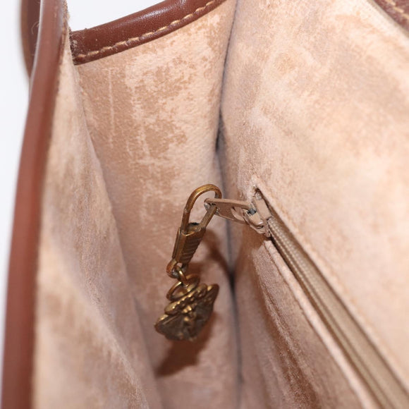 GUCCI Micro GG Supreme Shoulder Bag PVC Beige Gold 004 106 0146 Auth 207841