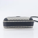 GUCCI Micro GG Supreme Shoulder Bag PVC Navy Gold 007 084 0423 Auth 207844-10