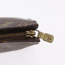 LOUIS VUITTON Monogram Poche Toilette 19 Pouch M47544 LV Auth 207850A-9