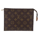 LOUIS VUITTON Monogram Poche Toilette 19 Pouch M47544 LV Auth 207850A-13