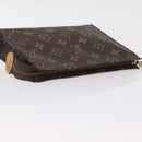 LOUIS VUITTON Monogram Poche Toilette 19 Pouch M47544 LV Auth 207850A-5
