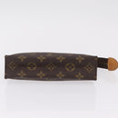 LOUIS VUITTON Monogram Poche Toilette 19 Pouch M47544 LV Auth 207850A-6