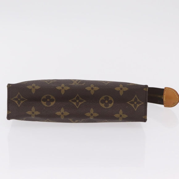LOUIS VUITTON Monogram Poche Toilette 19 Pouch M47544 LV Auth 207850A