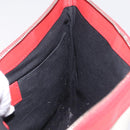 Balenciaga Navy Clip M Clutch Bag Canvas Beige Silver 373834 Auth 207852A-18