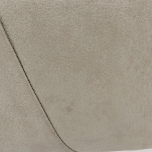 Bottega Veneta Hand Bag Leather Gray Auth 207853A