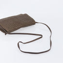 Bottega Veneta INTRECCIATO Shoulder Bag Leather Brown Gold Auth 207854A-7