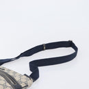 GUCCI GG Supreme Shoulder Bag PVC Navy Silver 295257 Auth 207858-9
