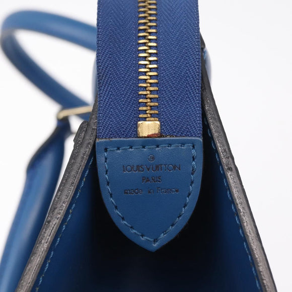 LOUIS VUITTON Epi Riviera Hand Bag Blue M48185 LV Auth 207859
