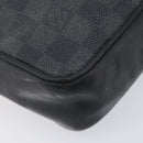 LOUIS VUITTON Damier Graphite Pochette Casai Clutch Bag N41664 LV Auth 207861-10