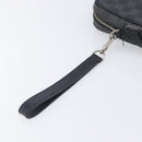 LOUIS VUITTON Damier Graphite Pochette Casai Clutch Bag N41664 LV Auth 207861-13