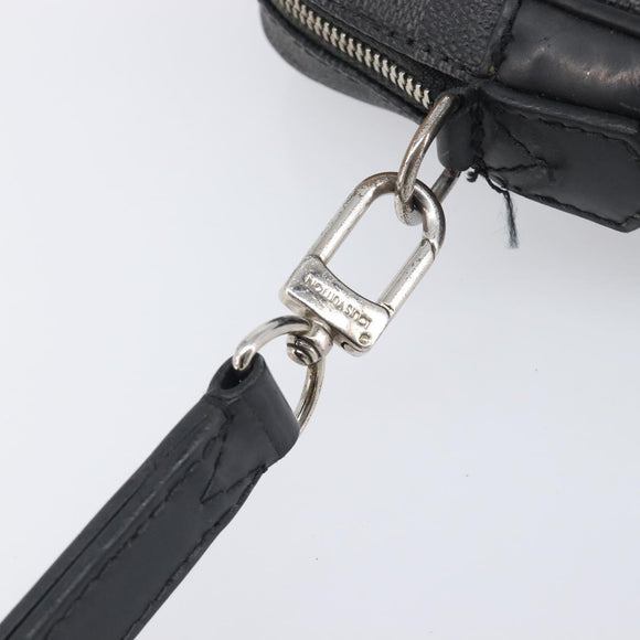 LOUIS VUITTON Damier Graphite Pochette Casai Clutch Bag N41664 LV Auth 207861