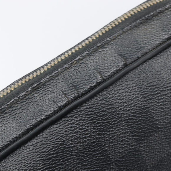 LOUIS VUITTON Damier Graphite Pochette Casai Clutch Bag N41664 LV Auth 207861