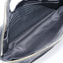 LOUIS VUITTON Damier Graphite Pochette Casai Clutch Bag N41664 LV Auth 207861-20