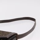 CELINE C Sulky Shoulder Bag Brown Gold Auth 207864-12