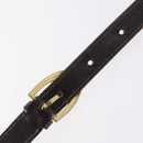 CELINE C Sulky Shoulder Bag Brown Gold Auth 207864-13